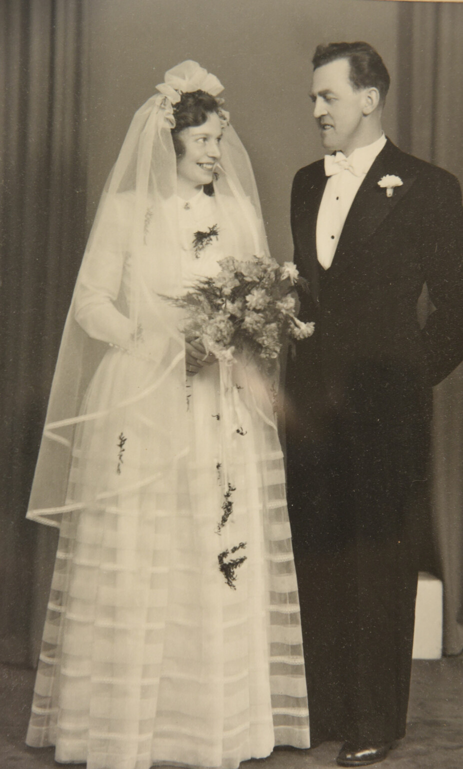 LANGT EKTESKAP: Ruth og Johannes giftet seg i februar 1952.