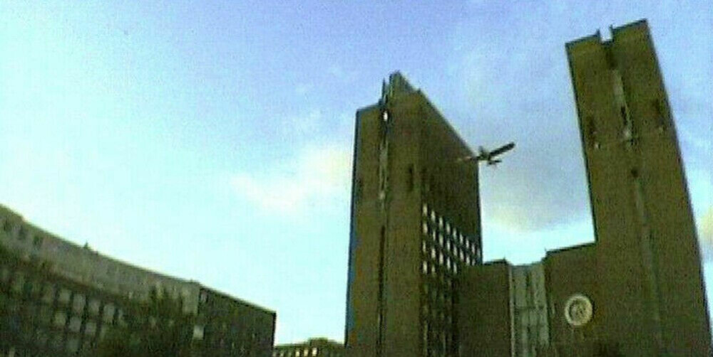 <b>NORSK STUNT:</b> En kamerat filmet Bjarte Berntsens tårnpassering i 1998. 
