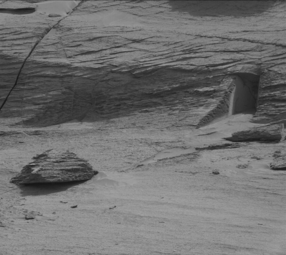 <b>LIV PÅ MARS:</b> Man har slått fra seg tanken om at det finnes liv på Mars, men dette bildet tatt av Mars-roveren Curiosity fra mai i år skjøt fart i spekulasjonene om det har vært det.