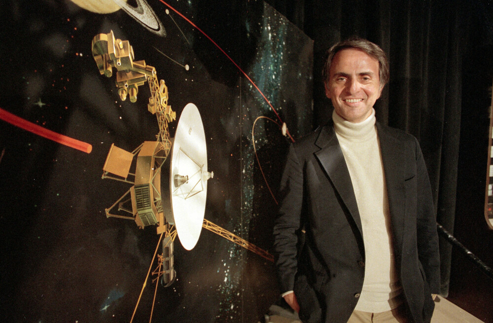 <b>POPULÆRVITENSKAP:</b> Carl Sagan er kanskje den som har gjort mest for å spre interesse om universet til allmennheten.