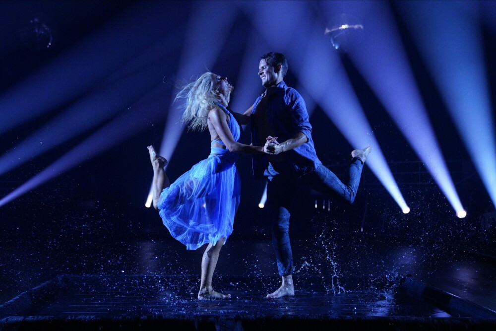 <b>SKAL VI DANSE 2019:</b> Aleksander Hetland og Nadya Khamitskaya danser Showdans til sangen Without Me / Halsey i Skal vi danse - program 12.