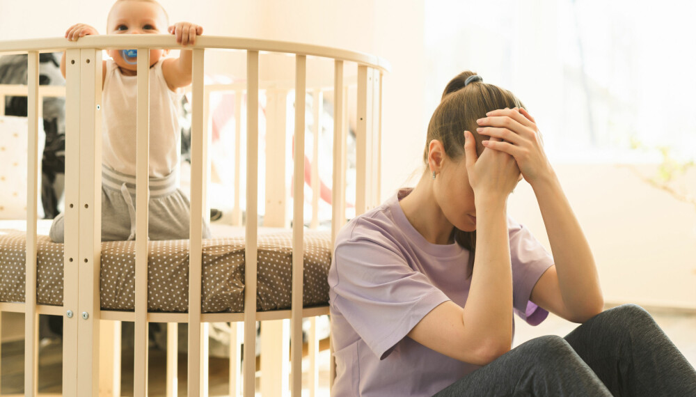 FÅR KONSEKVENSER: Underskudd på søvn går ut over alle i en småbarnsfamilie
