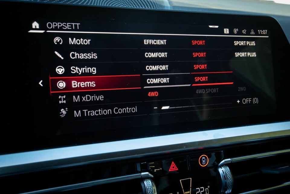 HELE MENYEN: Du kan sette opp M3 på mange måter, her har du mesteparten av smørbrødlista.