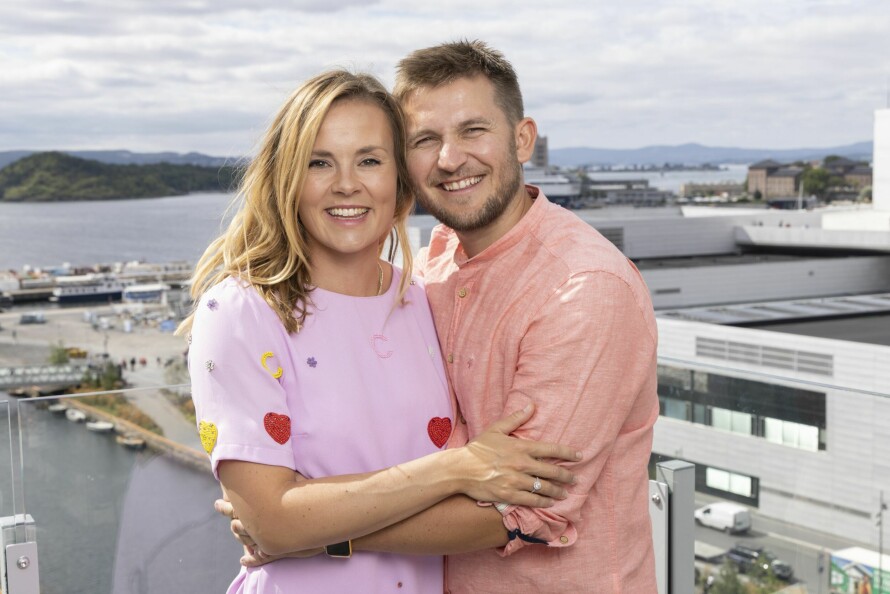 SJELEVENNER: Helene Olafsen har ved flere anledninger omtalt Jørgen Nilsen som sin sjelevenn. De to har holdt sammen i snart fem år og har i dag to barn sammen.