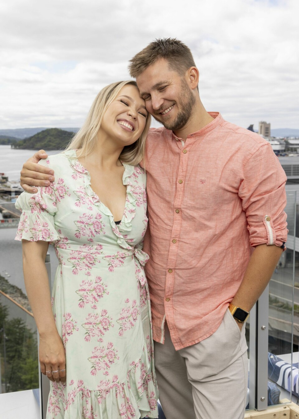 AGNETE SABA: Jørgen skal svinge seg med artisten og tidligere «Skal vi danse»-vinner Agnete Saba denne høsten. Skal vi tro Jørgen, må hun også belage seg på å hjelpe til med barna mellom slagene.