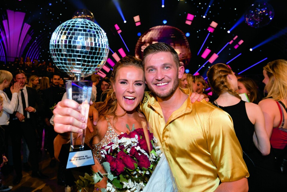 LYKKERUS: I 2017 gikk Helene og Jørgen helt til topps i «Skal vi danse». Senere utviklet vennskapet som oppsto, seg til kjærlighet.