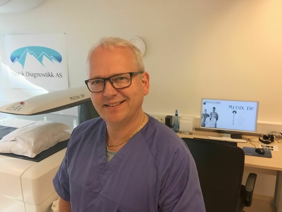 Bjørn Otto Strømme, styreleder hos Norsk Diagnostikk.