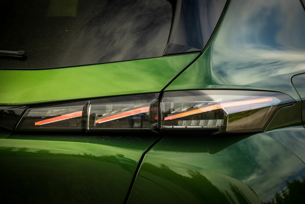 <b>DETALJER:</b> Utvendig har Peugeot 308 flere fine design­elementer. 