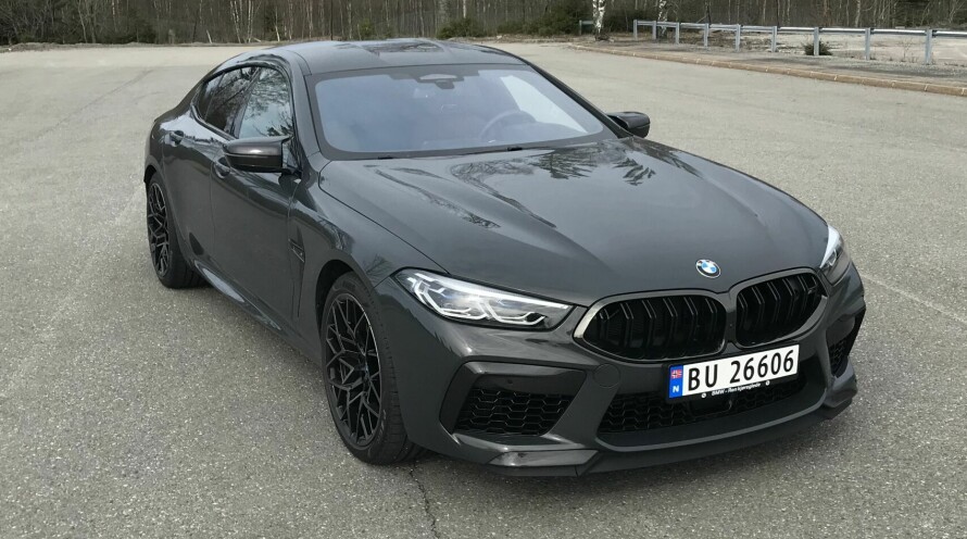 LUKSURIØS RÅSKAP: BMW M8 Competition Gran Coupé - bilen for deg som ønsker en solid dose ekstravaganse og råskap, og som kan bla opp 2,6 millioner kroner. Minst.