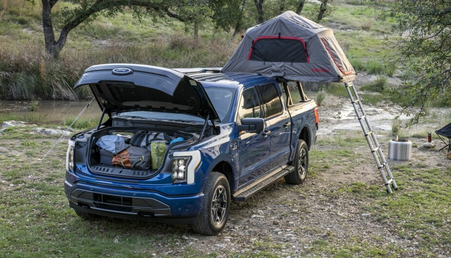 <b>OVERLADING:</b> En elektrisk drømmebil for campere.