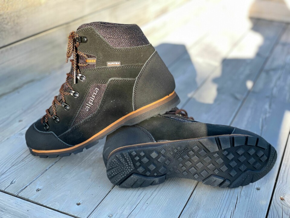 ALPINA BEITO MID: En komfortabel sko, selv om den gir lite støtte i ankelen.