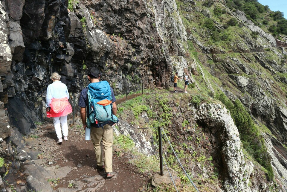VILL OG VAKKER: For de som liker fotturer i vakker natur er Madeira en drøm. Men se hvor du trår!