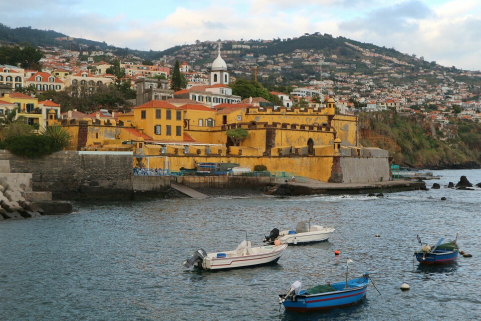 PIRATBORG: Hovedstaden Funchal er en sjarmerende blanding av gammel og ny arkitektur.
