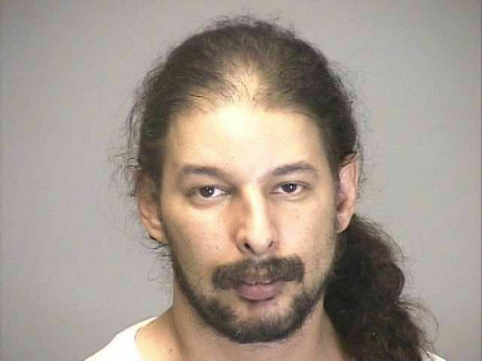 DREPT: Lettere psykisk utviklingshemmede David Glasser nektet å la seg true og kue av Hells Angels-medlemmet Adam Lee Hall.