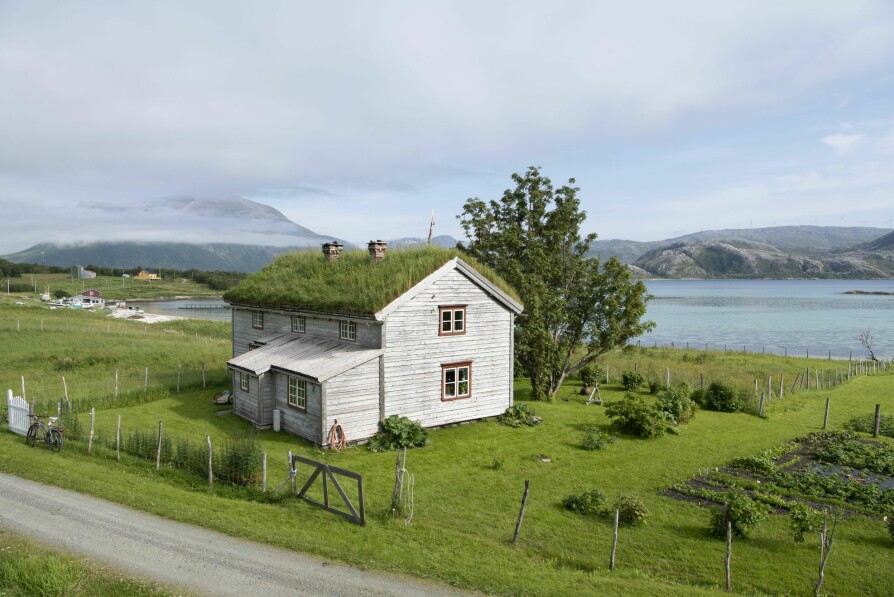 John Hansens hus på Tussøy i Troms.