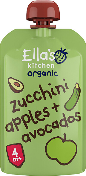 Ellas kitchen squash, eple &amp; avokado