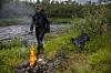 Johnny Haglund med Finnmarks villmarksvokter - Klikk