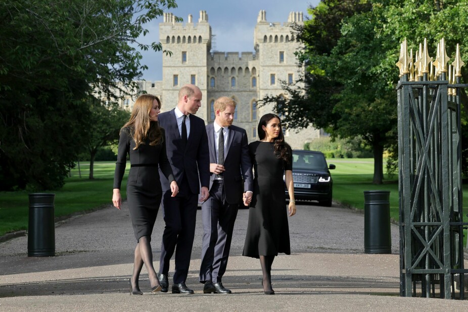 <b>BEGRAVELSE TIL BESTEMOREN: </b>Mandag 19. september 2022 ble dronning Elizabeth gravlagt i London. Brødrene prins Harry og prins William deltok sammen.