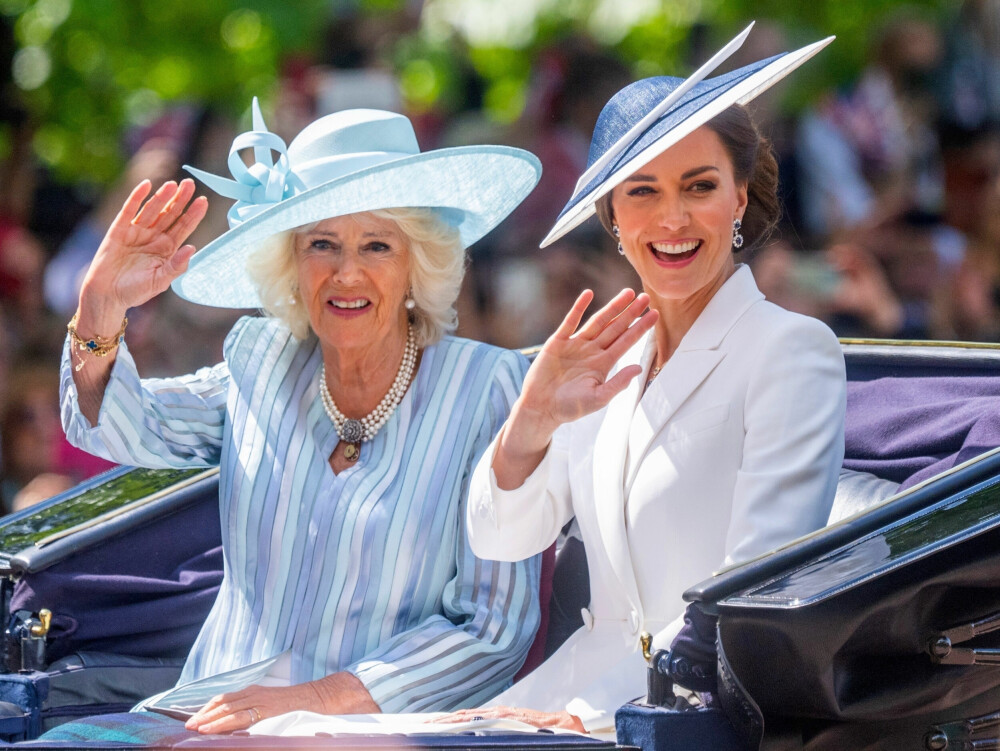 <b>HERTUGINNE KATE: </b>Dronning Camilla og hertuginne Kate har ifølge britiske medier et godt forhold.