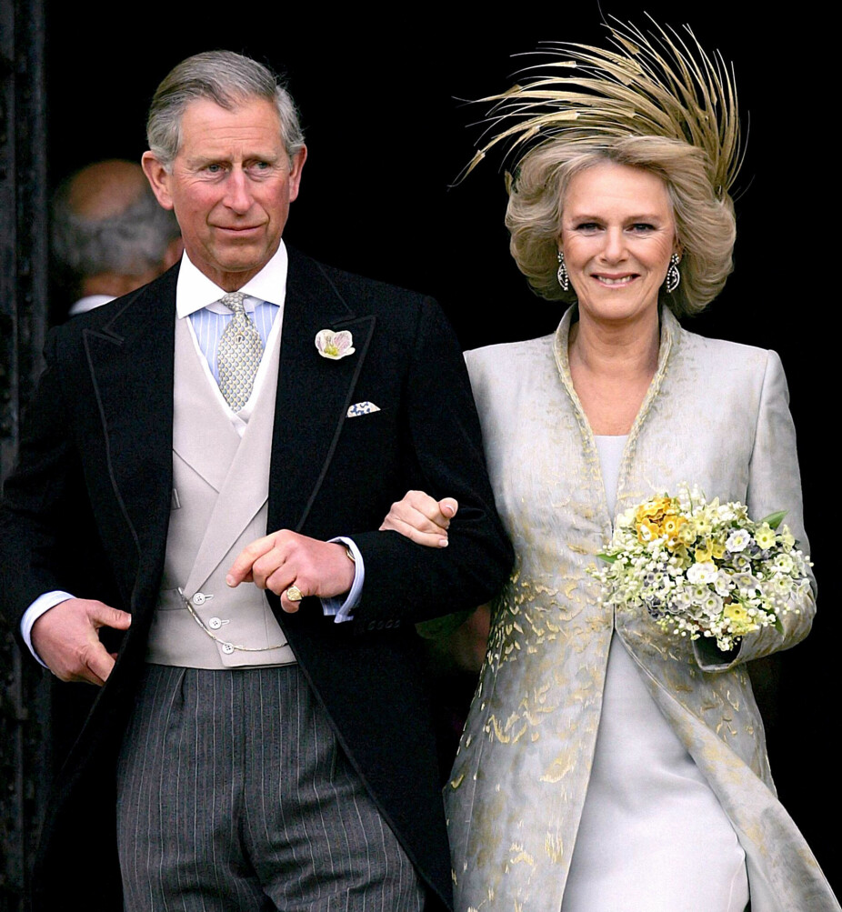 <b>GIFTET SEG I 2005:</b> Kong Charles og dronning Camilla giftet seg i Windsor i 2005.