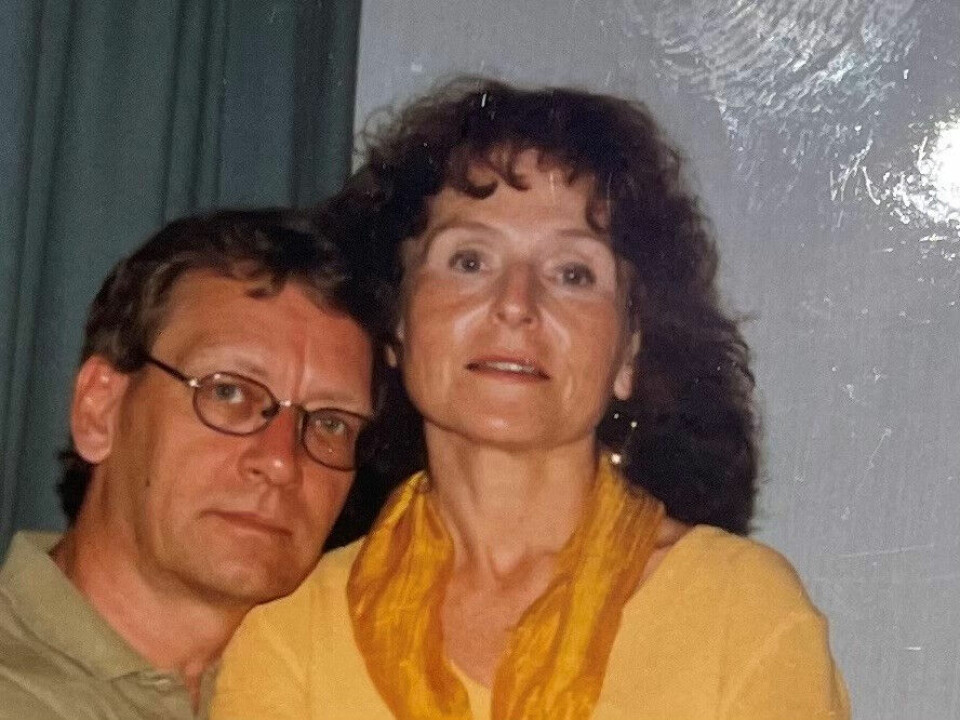 BJØRN HULLEBERG: – Han er alt, den viktigste i mitt liv. Både som menneske og forfatter, sier Herbjørg om ektefelle Bjørn.