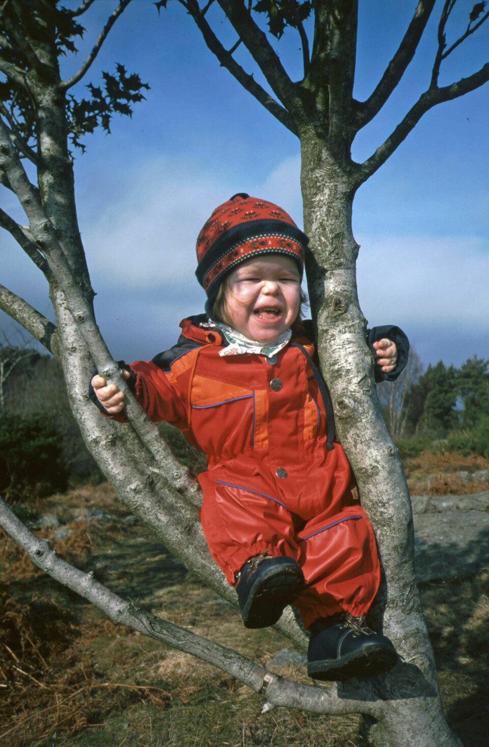 BARNDOM: – Jeg har alltid opplevd å få blikk og kommentarer, men jeg hadde en fin og harmonisk barndom, sier Åsne.