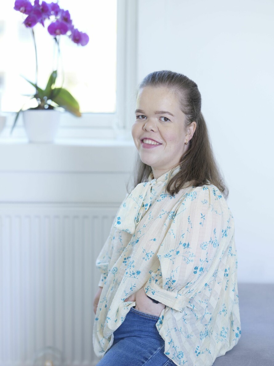 STYRELEDER: – Pappa var styreleder i NIK tidligere, og nå er det min tur, sier Åsne.