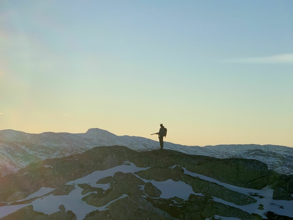 <b>HELT TOPP:</b> Fantastisk utsikt når man er på toppen av Telemark.