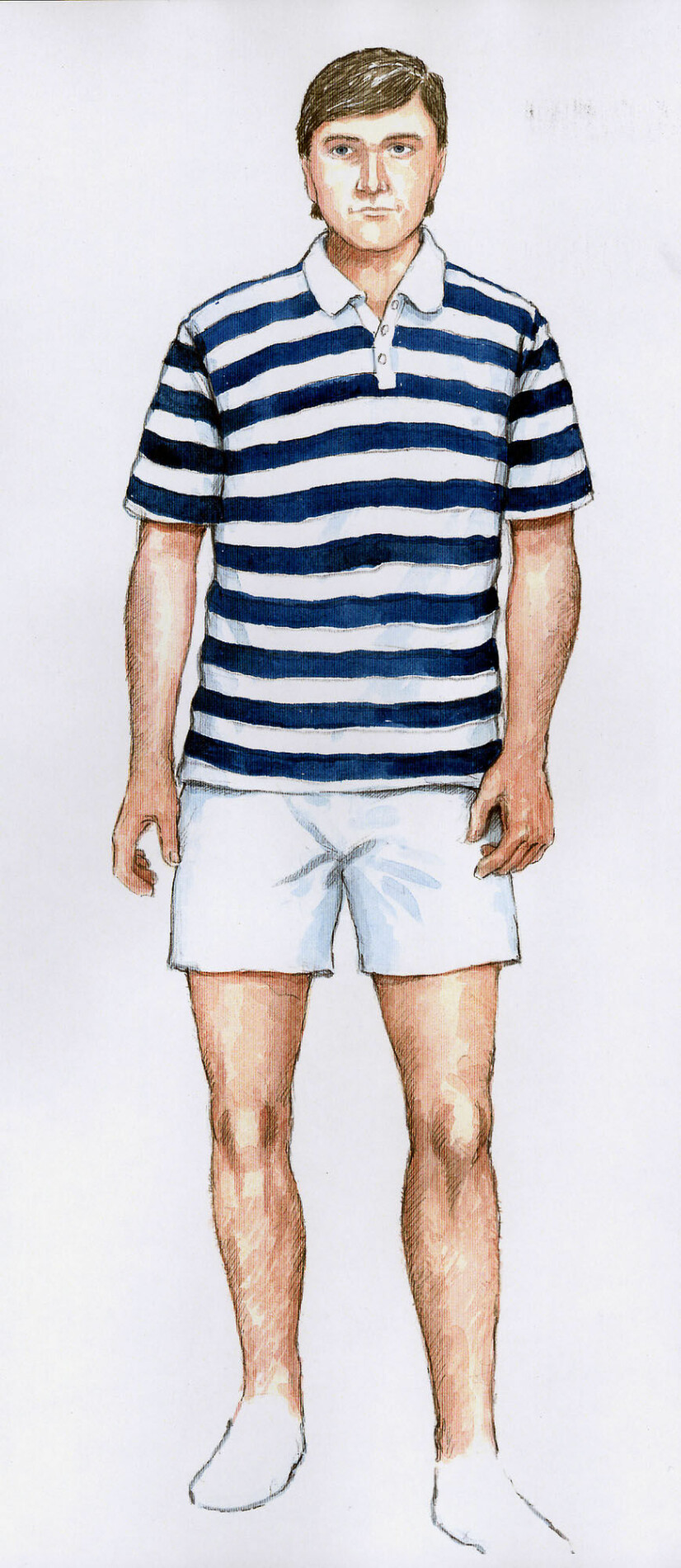 Avslørende eller bomskudd: På grunnlag av vitneforklaringer gikk politiet ut med denne tegningen av en mistenkelig mann i Geiranger. Han ligner til forveksling på en vitenskapsmann som deltok på en konferanse over flere dager i Geiranger, mente forfatter Linda Klakken. Nå her hun ikke lenger like sikker.