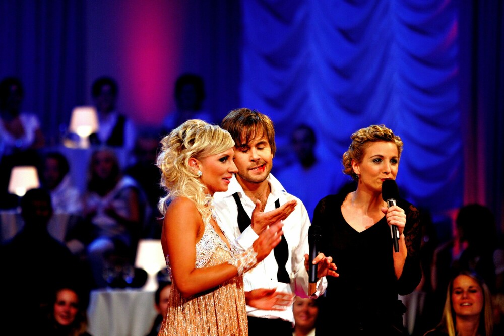 <b>KRISTIAN ØDEGÅRD:</b> Blodet fosset fra leppa da Kristian Ødegård og Alexandra Kakurina var ferdige med dansen. Duoen gikk senere helt til topps i finalen i 2006.
