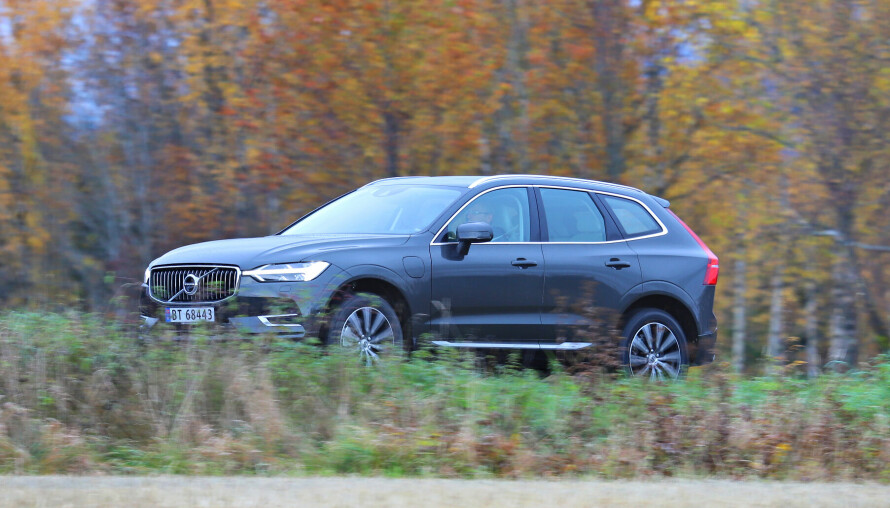 VOLVO: Volvo XC60 T6 har både god plass i baksetet og evnen til å trekke tungt.