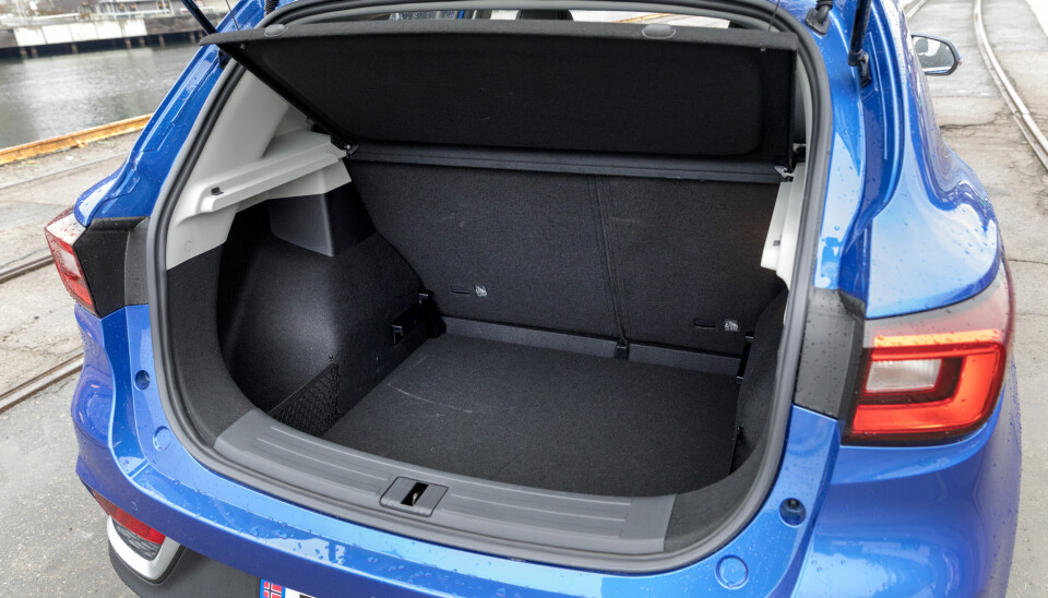 I HØYDEN: I likhet med mange andre små SUV-modeller, henter MG ZS EV flest centimeter i høyden.