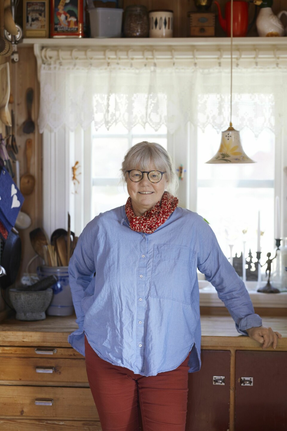 VERDIFULL TID: Astrid opplevde at samtalene hun hadde med moren rundt døden frigjorde energi. – Vi hadde ikke noe usnakket. Det gjorde tiden vi hadde igjen god, sier hun.