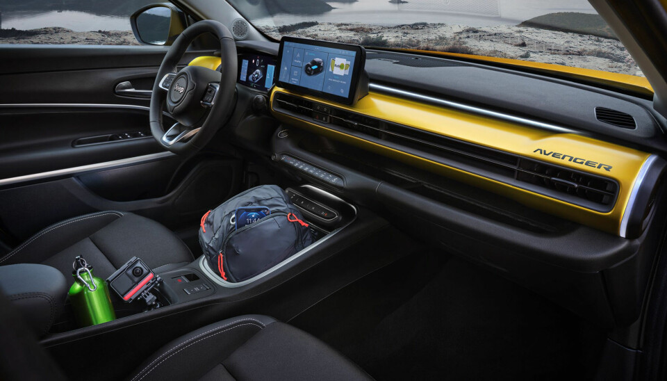 FIKS: Avenger skal ha 30 liter med lagringsrom inne i bilen.