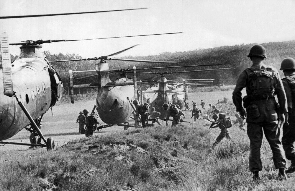 <b>BORDET FANGET:</b> Tidlig på 1960-tallet hadde amerikanerne over 12 000 militære rådgivere i Sør-Vietnam og ble dratt stadig dypere inn i konflikten. 