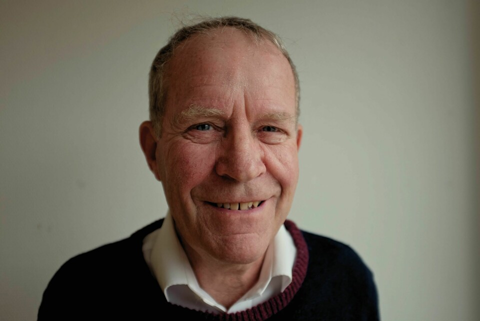 PROFESSOR: Ole Kristian Grimnes var ukjent med planene for Quislings siste skanse i Mjøsa.