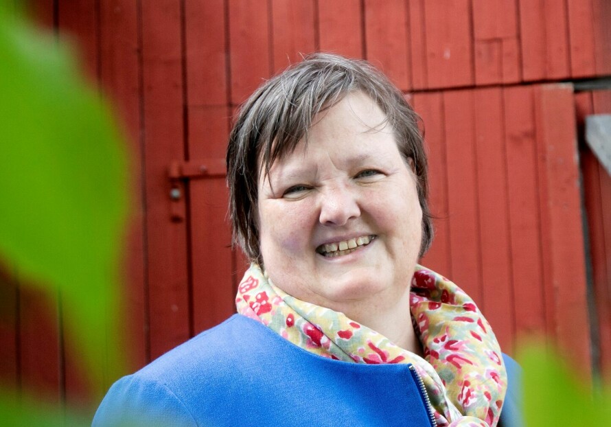 TRODDE DET VAR STRESS: Thora-Lisa Brustad fikk hjerneslag da hun var i 40 årene. Nå er hun blitt ufør.