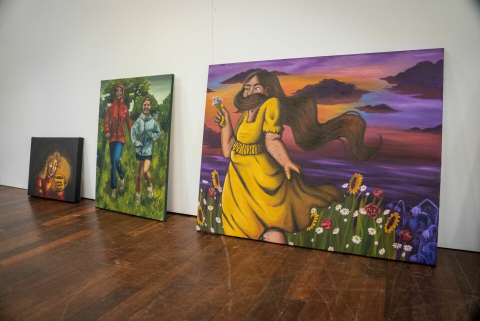 INSPIRERT: Når Maud Angelica ser en fin himmel, pleier hun å tenke på pappaen, som ikke er her lenger.