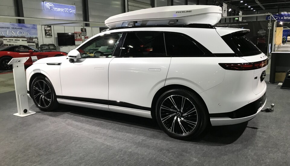 LAST: G9 kan ta 75 kilo på taket.