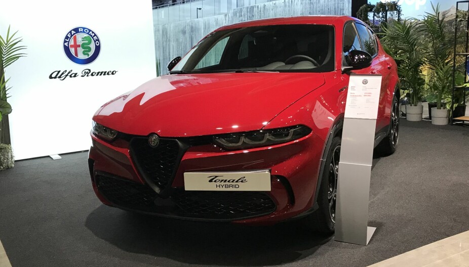 LADBAR: Alfa Romeo kommer med Tonale som plug in-hybrid neste år.