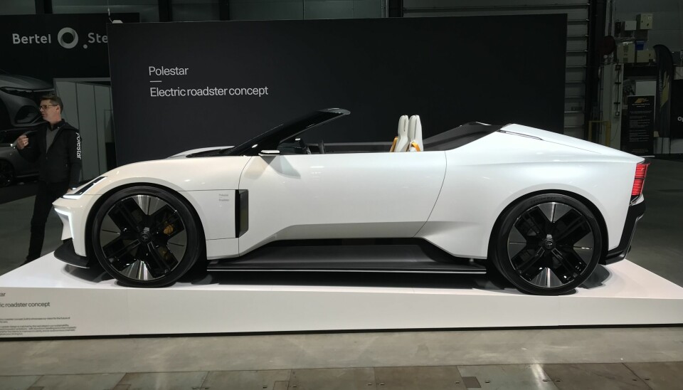 ROADSTER: Polestar 6-konsept på Oslo Motor Show.