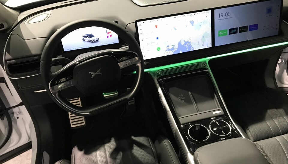 G9: Nappa-skinn og store skjermer.