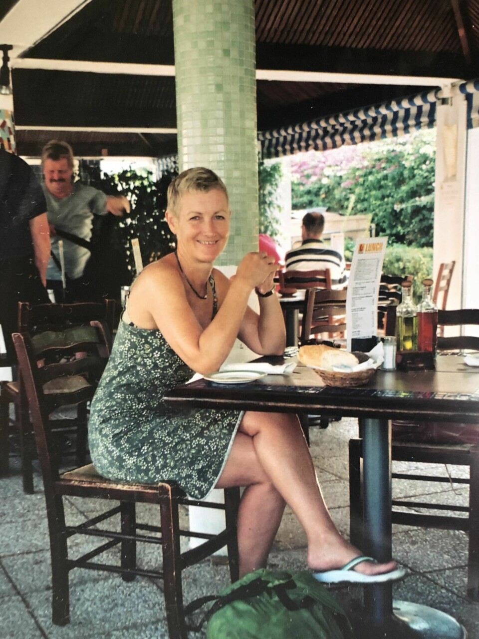 FINT MINNE: Mimmi, kona til Tomas, døde i desember 2017.