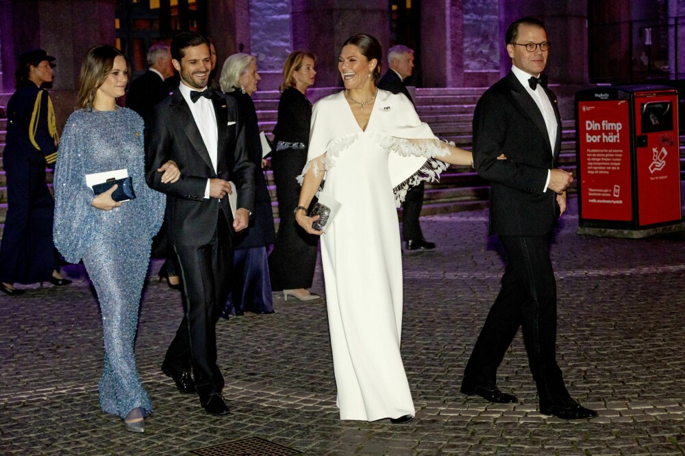 <b>      TIM KLIPHUIS:</b> Prinsesse Sofia, prins Carl Philip, kronprinsesse Victoria og prins Daniel var til stede under konserten til den nederlandske fiolinisten Tim Kliphuis i anledning statsbesøket.