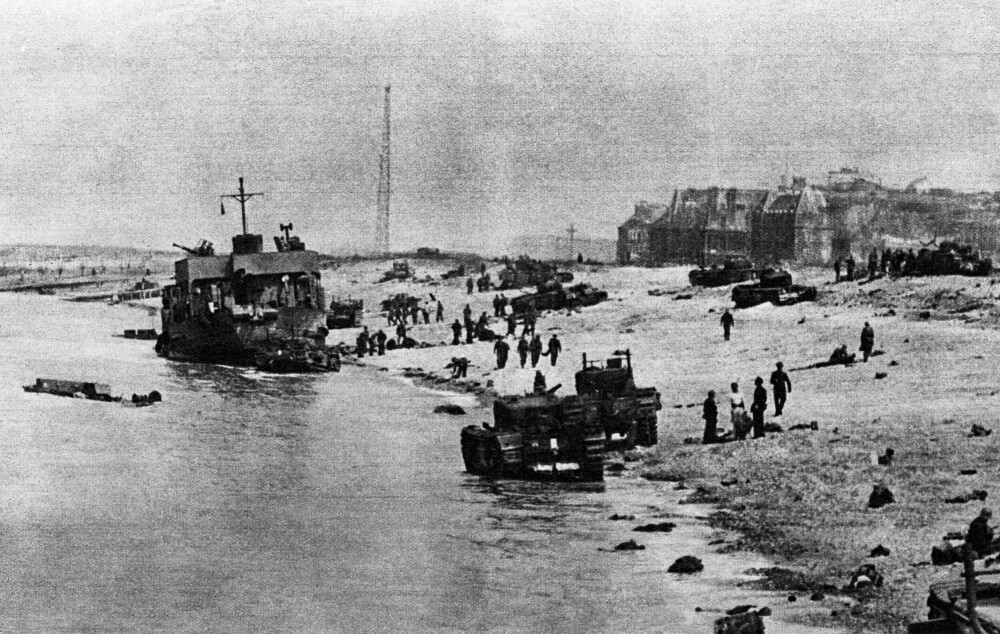 <b>FIASKO:</b> Den allierte landgangen i Dieppe endte med store tap, men lærdommen ble viktig for den vellykkede D-dagen i Normandie to år senere. 