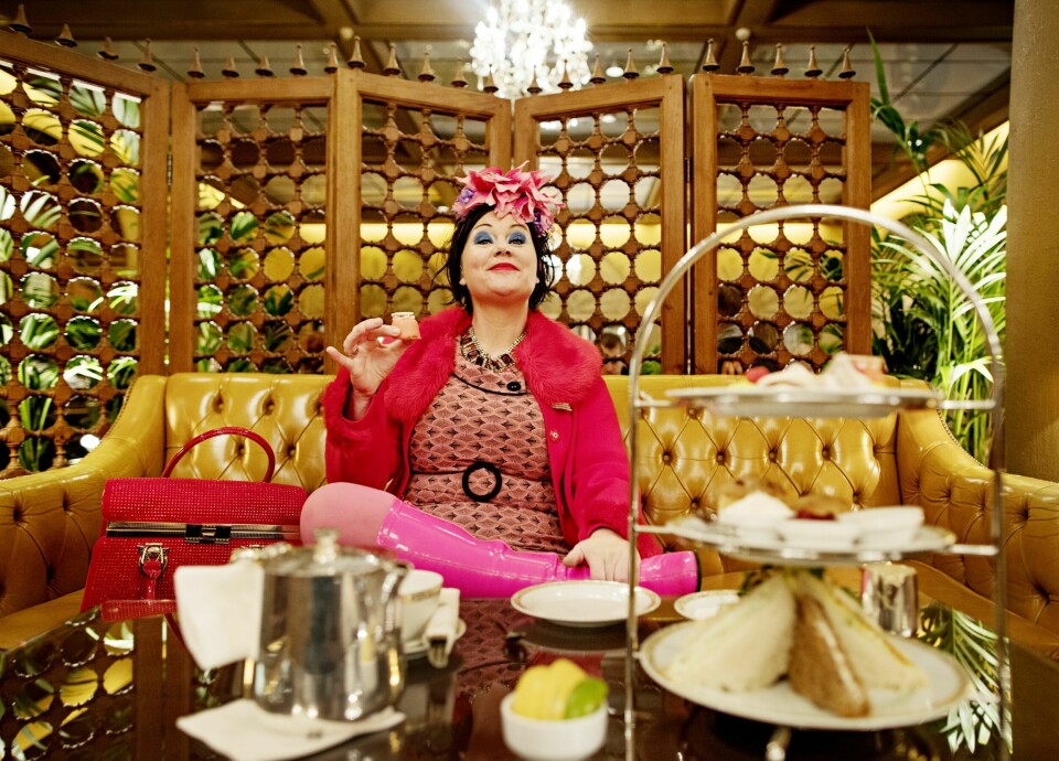 FARGEKLATTEN: Det finnes bare en Christine Koht, i dobbelt forstand. Nå jobber hun for å holde vekten.