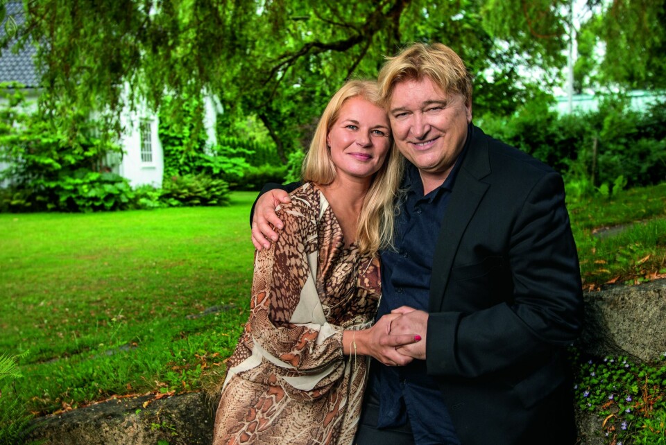 KONA TRINE AHLSTRAND: Både Jørn og kona Trine trives på kjøkkenet.