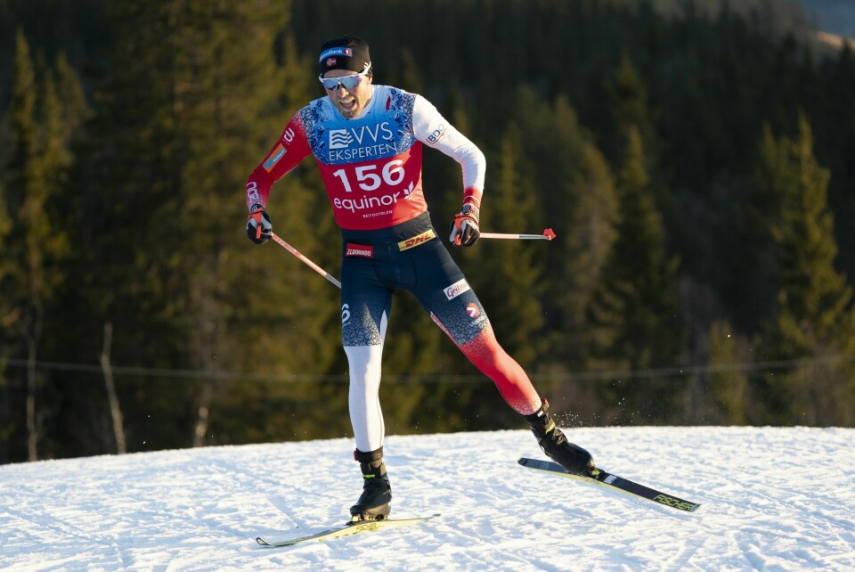 LANGRENNSLØPER: Emil hadde en skuffende forrige sesong, men oppladningen til årets skisesong føles bra. – Jeg har troen, sier han til Her og Nå.