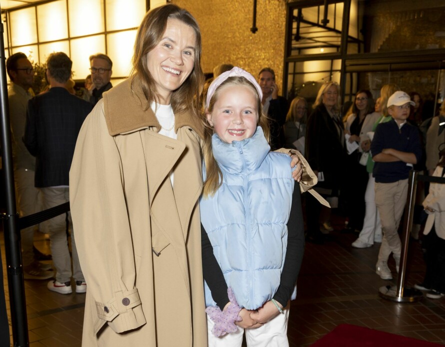 LIVE NELVIK: Live Nelvik kom sammen med datteren Liv.