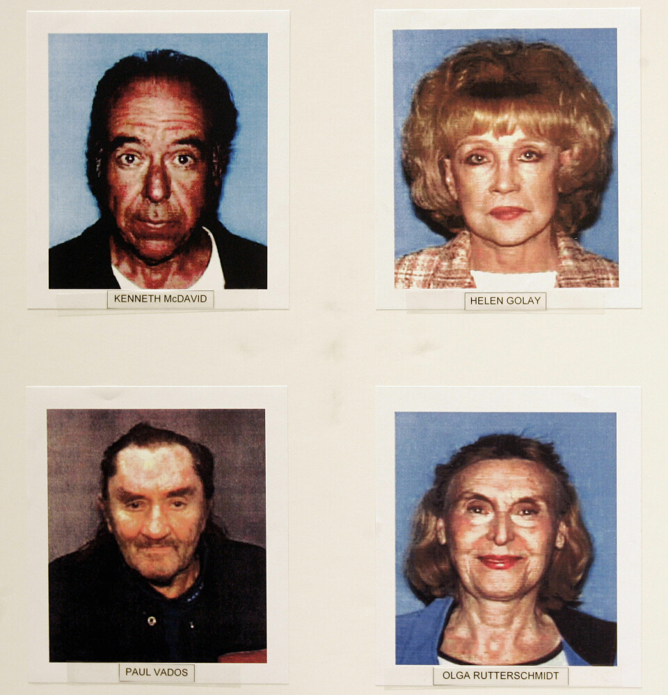 OFRE OG VELGJØRERE: Kenneth McDavid og Paul Vados trodde de var heldige som ble tatt under omsorg av Helen Golay og Olga Rutterschmidt. Det var omvendt.